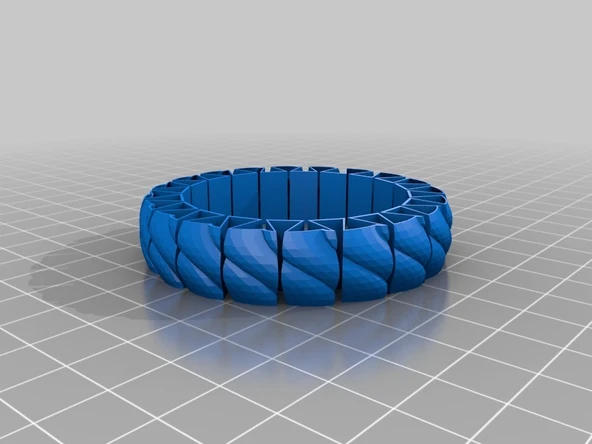 Byr Çocuklar esnek bilezik 145mm 0.5mm (Plastik Aparattır!!!) 3D ürün görseli