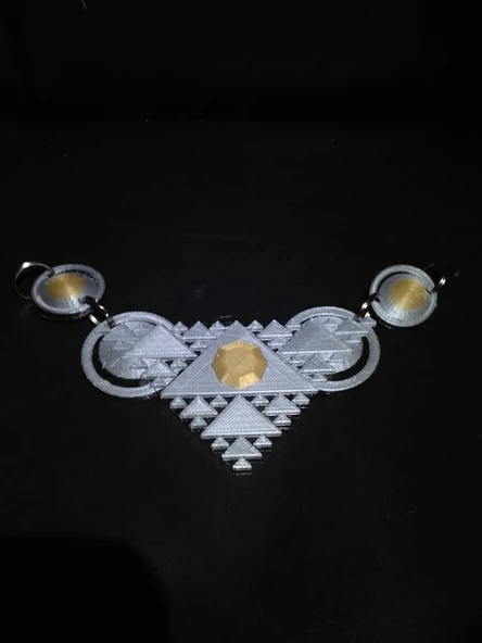 Byr Sierpinski Kolye (Sadece Plastik Aparattır!!!) 3D ürün görseli