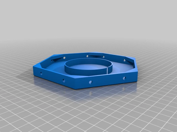 Byr bal konisi led duvar karosu (Sadece Plastik Aparattır!!!) 3D - 3