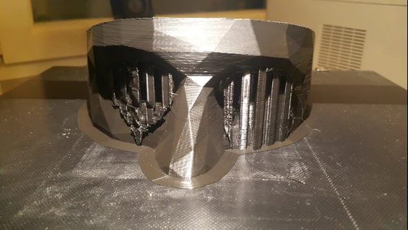 Byr MASKE VEYA CADILAR BAYRAMI İÇİN EV YAPIMI YÜZ MASKESİ / kendin yap / 3D baskı / MESHMIXER / FUSION 360 eğitimi (Sadece Plastik Aparattır!!!) 3D - Resim 3