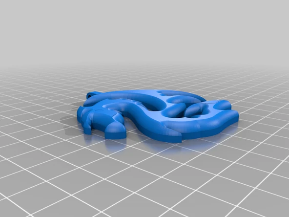 Byr Ejderha Kolye (Sadece Plastik Aparattır!!!) 3D - Resim 3