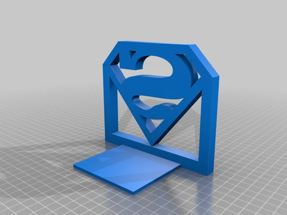 Byr Süpermen Kitap Sahibi V2.0 (Sadece Plastik Aparattır!!!) 3D - 4