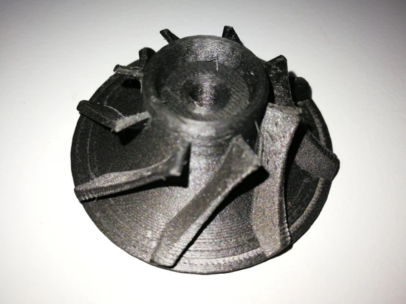 Byr Pervane - Dyson türbin kafası için rotor (Sadece Plastik Aparattır!!!) 3D - Resim 3