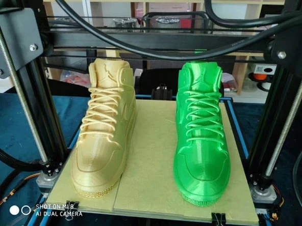 Byr Nike Air Jordan Model Ayakkabı (Plastik Aparattır!!!) 3D - Resim 5