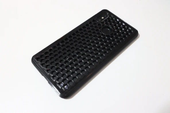 MI MAX 3 Telefon Kılıfı Hex V2 (Plastik Aparattır!!!)
