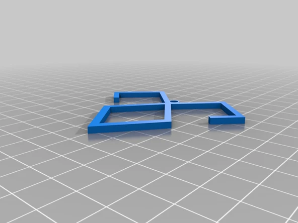 Byr Angel Rune Küpe (Plastik Aparattır!!!) 3D - 2