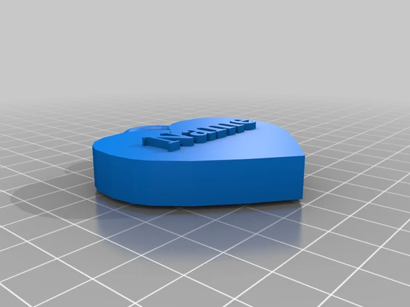 Byr Yüzük Kalp Adı (Sadece Plastik Aparattır!!!) 3D - Resim 3