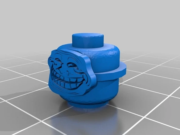 Çalışan Lego Trollface (Plastik Aparattır!!!)