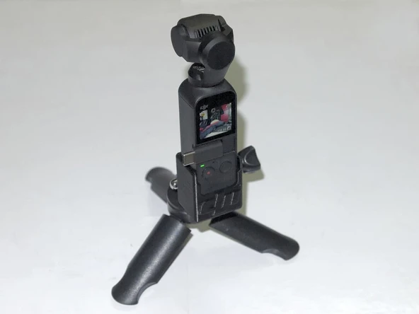 Osmo Pocket Mini Tripod / Gopro Adaptörü (Plastik Aparattır!!!)