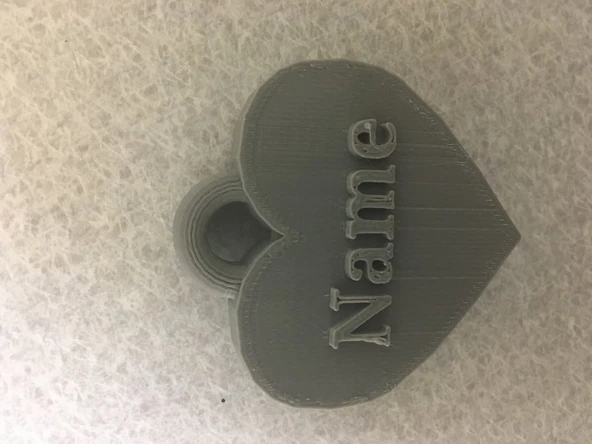 Byr Yüzük Kalp Adı (Sadece Plastik Aparattır!!!) 3D ürün görseli