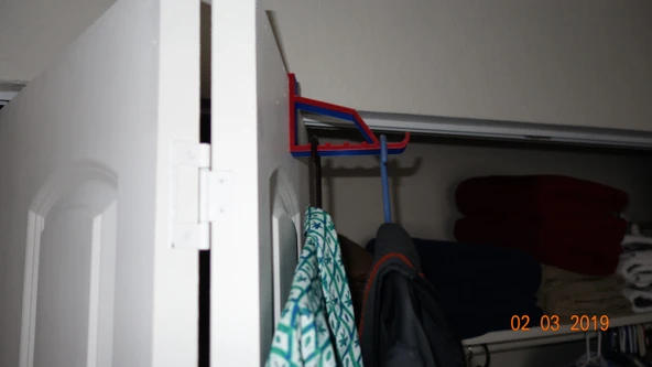 Byr Kapı Elbise Askısı (Sadece Plastik Aparattır!!!) 3D - 3