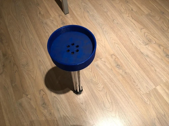 Mini Mr koli besleyici çift alfa için huni (Plastik Aparattır!!!)