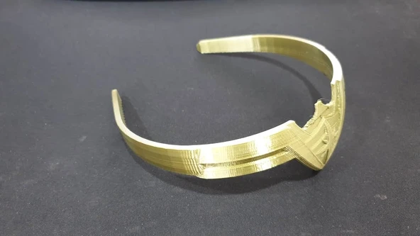 Byr Wonder Woman Saç Bandı (Sadece Plastik Aparattır!!!) 3D - 3