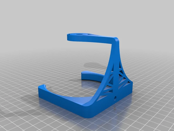Byr Duvara monte şişe tutucu (Sadece Plastik Aparattır!!!) 3D - 3