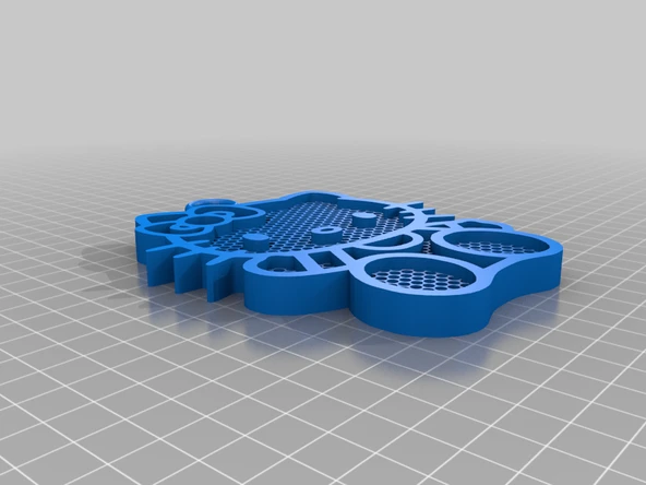 Byr Hello Kitty Kolye (Sadece Plastik Aparattır!!!) 3D - Resim 3