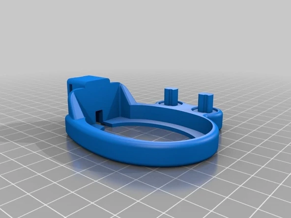 Byr IKEA Stugvik için Oral-B rafı (model 3757) (Sadece Plastik Aparattır!!!) 3D ürün görseli