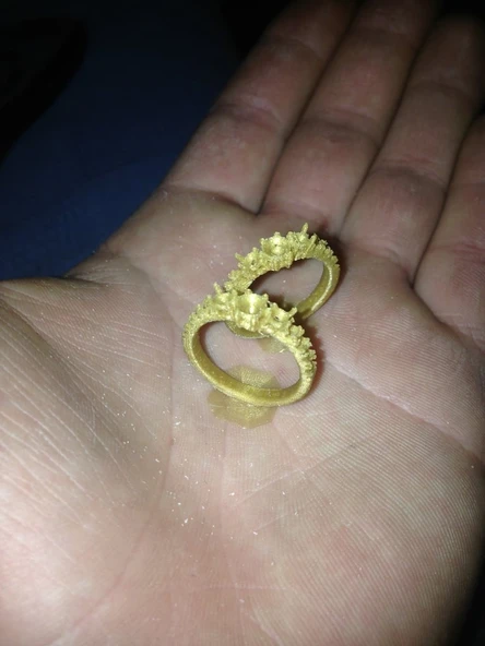 Byr Çoklu Taş Yüzük (Plastik Aparattır!!!) 3D - Resim 5