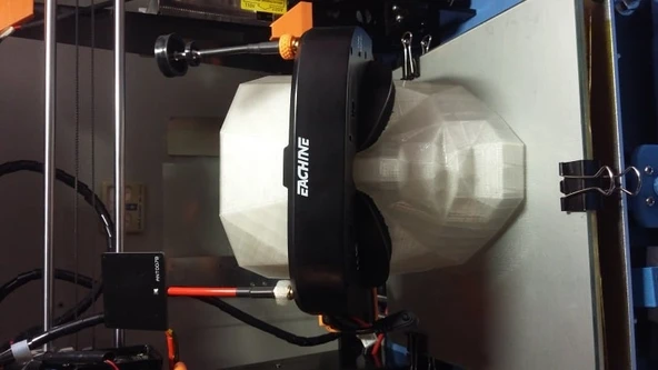 Byr Düşük Poligon Yazdırılabilir Maske (Plastik Aparattır!!!) 3D - Resim 3