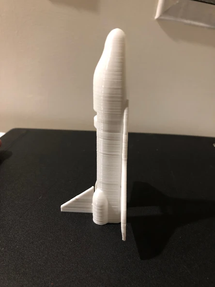 Byr Ofis Tedarik Organizatörü - Uzay Mekiği (Sadece Plastik Aparattır!!!) 3D - 3