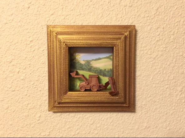 Byr Küçük Pencere Kutusu Çerçevesi (Sadece Plastik Aparattır!!!) 3D - Resim 2