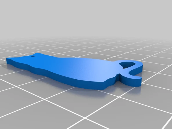 Byr Kedi Küpe 1 (Plastik Aparattır!!!) 3D - 4