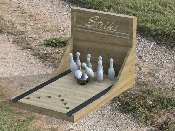 Çarpmak! Miniture Bowling Lane (Plastik Aparattır!!!)