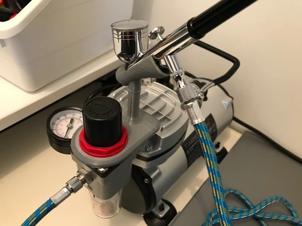 TIMBERTECH ABPST05 için airbrush desteği (Plastik Aparattır!!!)