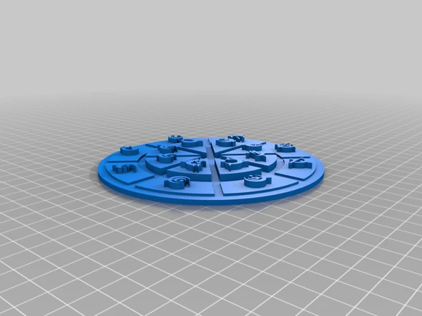 Byr Allomantik Tablo (Sadece Plastik Aparattır!!!) 3D - 2