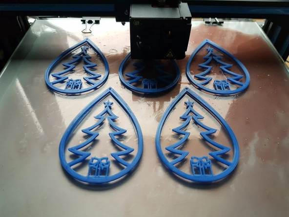 Byr yılbaşı ağacı süsü (Plastik Aparattır!!!) 3D - Resim 5