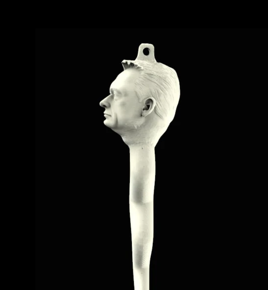 Byr O1G Küpe (Plastik Aparattır!!!) 3D - 3