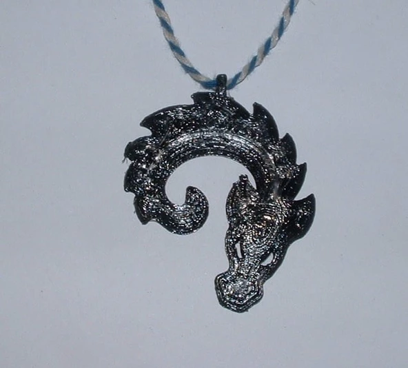 Byr Bebek Ejderha Kolye (Sadece Plastik Aparattır!!!) 3D ürün görseli 1