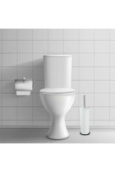 SAS Wc Klozet Fırçası Beyaz - 5