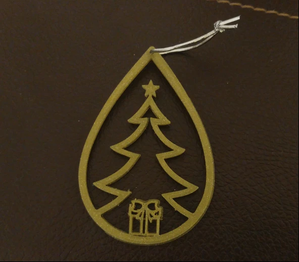 Byr yılbaşı ağacı süsü (Plastik Aparattır!!!) 3D - Resim 4