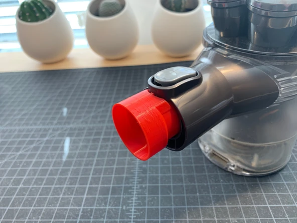 Byr Dyson V6 - Ziploc Uzay Çantası Adaptör (Sadece Plastik Aparattır!!!) 3D - 3