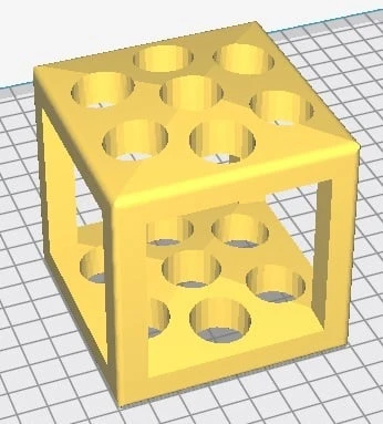 Byr 7 inç diş fırçası tutucu diş fırçası radle (Sadece Plastik Aparattır!!!) 3D