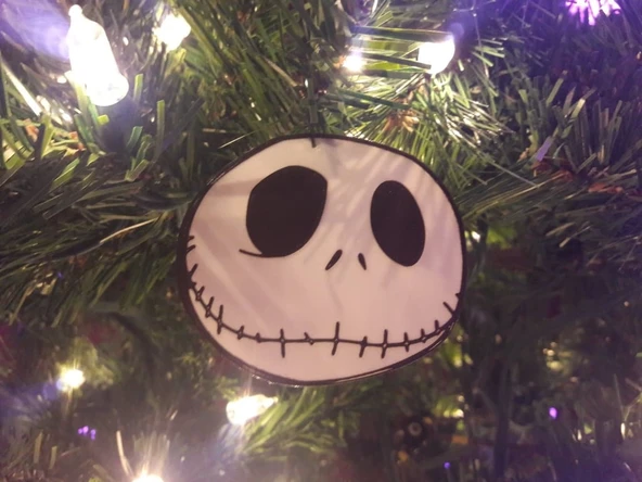 Jack Skellington Noel Süsü (Plastik Aparattır!!!)