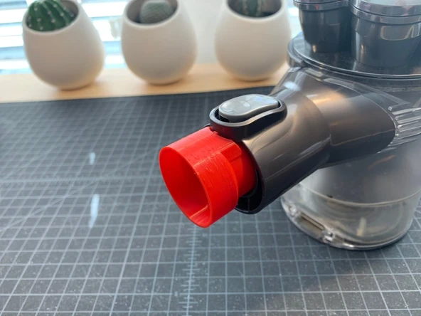 Byr Dyson V6 - Ziploc Uzay Çantası Adaptör (Sadece Plastik Aparattır!!!) 3D - 1