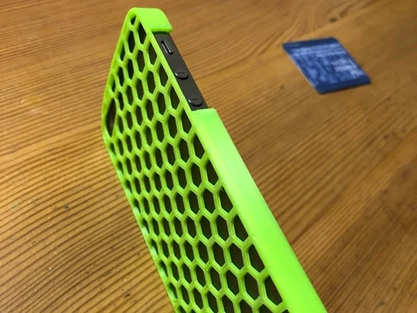Byr Bal Peteği iPhone 5 Kılıfı (Sadece Plastik Aparattır!!!) 3D - 2