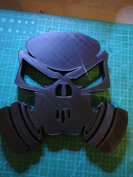 Byr Gaz maskesi nitro logosu (Sadece Plastik Aparattır!!!) 3D - 3