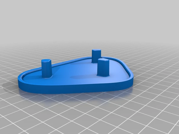 Byr Oral B Üçlü diş fırçası standı (Sadece Plastik Aparattır!!!) 3D - Resim 4