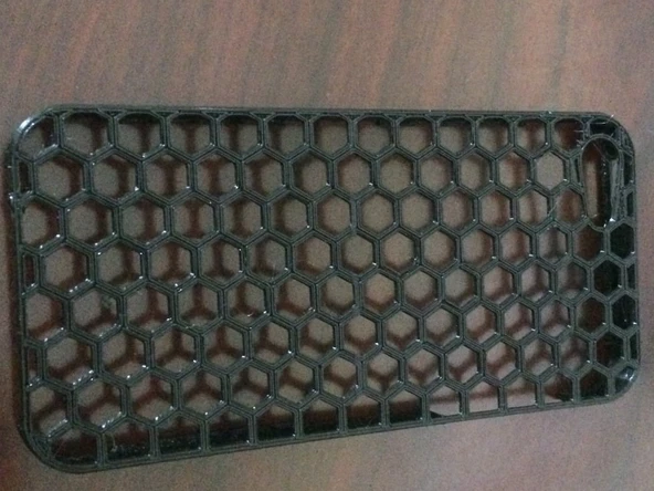 Byr Bal Peteği iPhone 5 Kılıfı (Sadece Plastik Aparattır!!!) 3D - 4