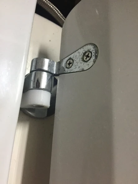 Byr Klozet Kapağı Menteşesi/Destek - "Tapidet" (Plastik Aparattır!!!) 3D