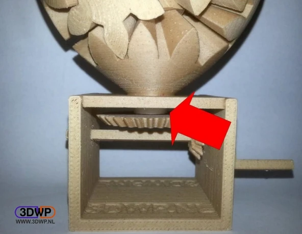 Byr El Kranklı Kalp Dişlisi İçin Yüzük (Plastik Aparattır!!!) 3D - Resim 2