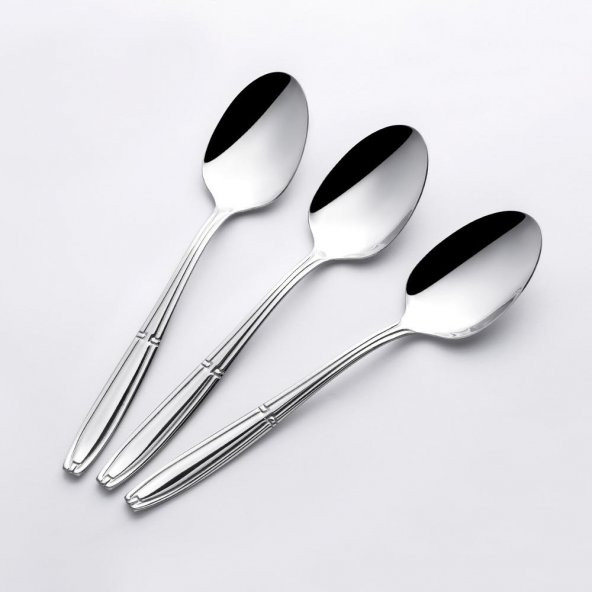 Nehir Buket Sade 12Li Yemek Kaşık