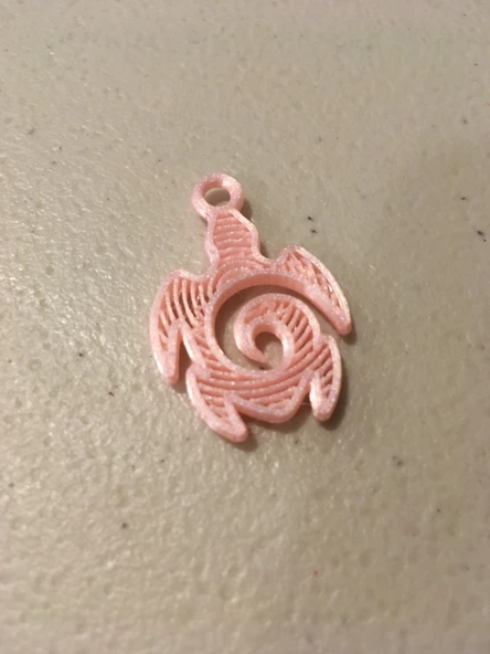 Byr kolye kaplumbağa (Plastik Aparattır!!!) 3D - Resim 2