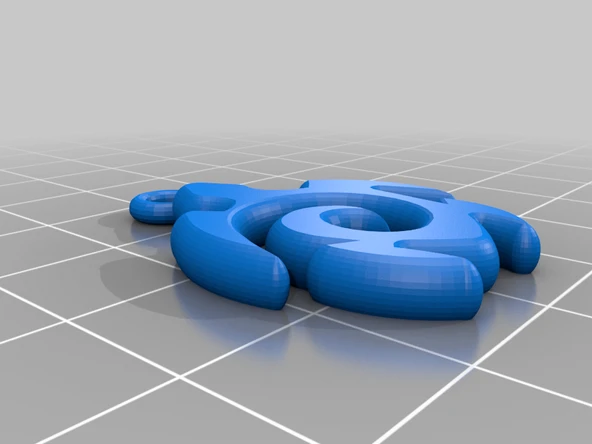 Byr kolye kaplumbağa (Plastik Aparattır!!!) 3D - Resim 4