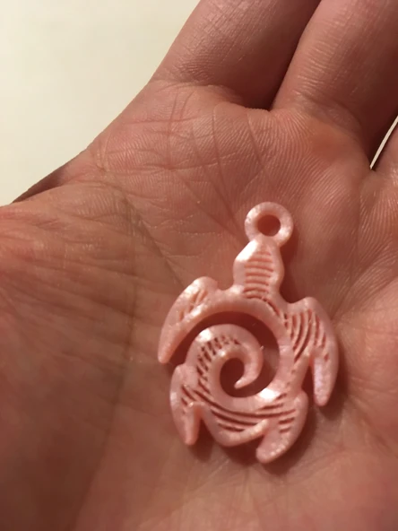 Byr kolye kaplumbağa (Plastik Aparattır!!!) 3D - Resim 3