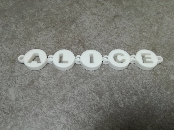 Byr Mafsallı Bilezik (Sadece Plastik Aparattır!!!) 3D - Resim 2