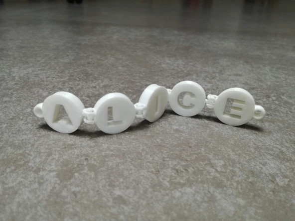 Byr Mafsallı Bilezik (Sadece Plastik Aparattır!!!) 3D - Resim 3