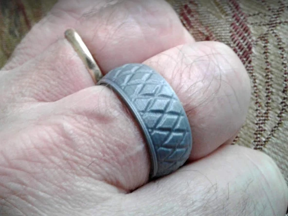 Byr "Pırlanta" Yüzük - beden 13 (Plastik Aparattır!!!) 3D - Resim 2